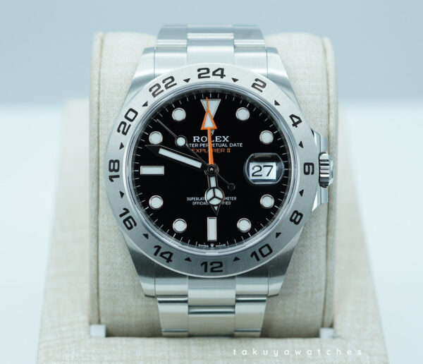 Rolex 226570 EXPLORER 2 BLACK DIAL NEW MODEL 2024 WARRANTY COMPLETE SET