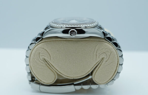 Rolex 126284RBR DATEJUST 36 PALM DIAL DIAMOND BEZEL JUBILEE BAND 2022 FULL SET - Image 3