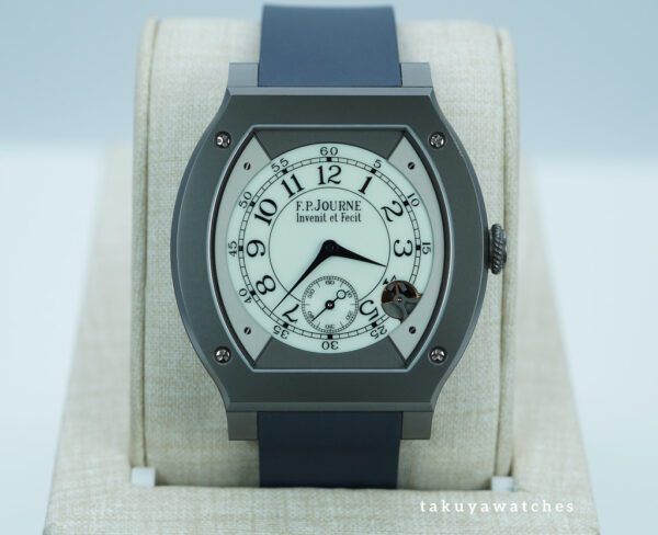 F.P. Journe ELEGANTE 48 TITALYT WHITE DIAL 2020 DISCONTINUED COMPLETE SET