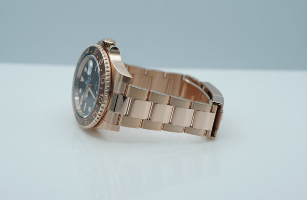 Rolex 126715CHNR GMT MASTER II ROSE GOLD ROOTBEER CERAMIC 2023 COMPLETE SET - Image 5