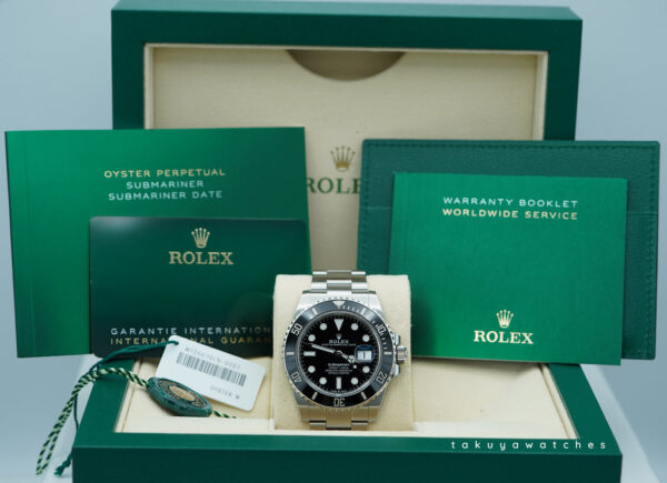 Rolex 126610LN SUBMARINER DATE 41 NEW MODEL 2023 WARRANTY COMPLETE SET - Image 2