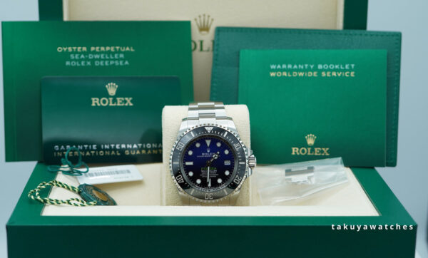 Rolex 136660 DEEPSEA D-BLUE DIAL JAMES CAMERON 2022 WARRANTY COMPLETE SET - Image 2