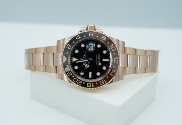 Rolex 126715CHNR GMT MASTER II ROSE GOLD ROOTBEER CERAMIC 2023 COMPLETE SET - Image 10