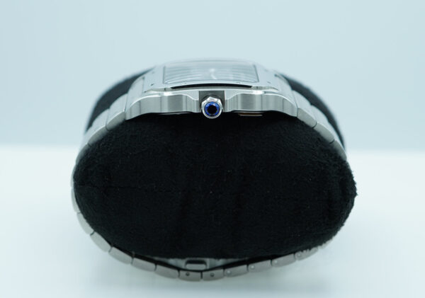 Cartier SANTOS DE CARTIER LARGE MODEL AUTOMATIC BLUE DIAL WSSA0030 FULL SET - Image 3