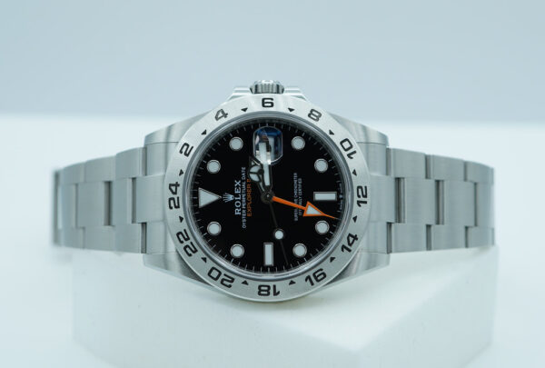 Rolex 226570 EXPLORER 2 BLACK DIAL NEW MODEL 2023 WARRANTY COMPLETE SET - Image 9