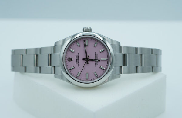 Rolex 277200 OYSTER PERPETUAL 31MM CANDY PINK DIAL 2022 WARRANTY FULL SET - Image 10