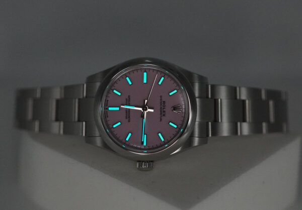 Rolex 277200 OYSTER PERPETUAL 31MM CANDY PINK DIAL 2022 WARRANTY FULL SET - Image 11