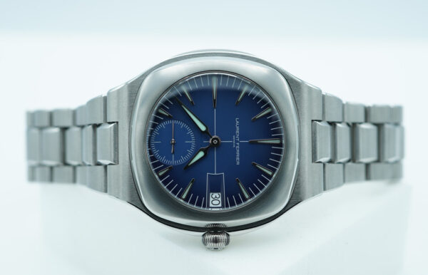 BRAND NEW Laurent Ferrier SPORT AUTO TITANIUM BLUE DIAL 2024 WARRANTY COMPLETE SET - Image 9