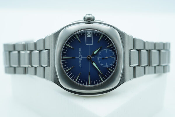 BRAND NEW Laurent Ferrier SPORT AUTO TITANIUM BLUE DIAL 2024 WARRANTY COMPLETE SET - Image 10