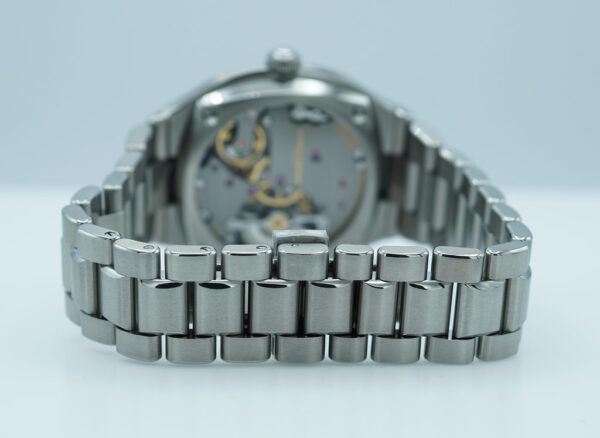 BRAND NEW Laurent Ferrier SPORT AUTO TITANIUM BLUE DIAL 2024 WARRANTY COMPLETE SET - Image 7