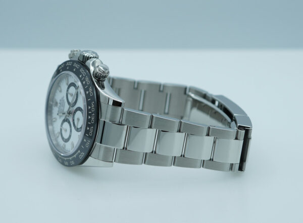 Rolex 116500LN COSMOGRAPH DAYTONA STEEL WHITE PANDA DIAL 2022 WARRANTY FULL SET - Image 5