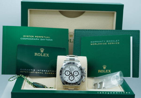Rolex 126500LN DAYTONA STAINLESS STEEL WHITE DIAL NEW MODEL 2024 COMPLETE SET - Image 2