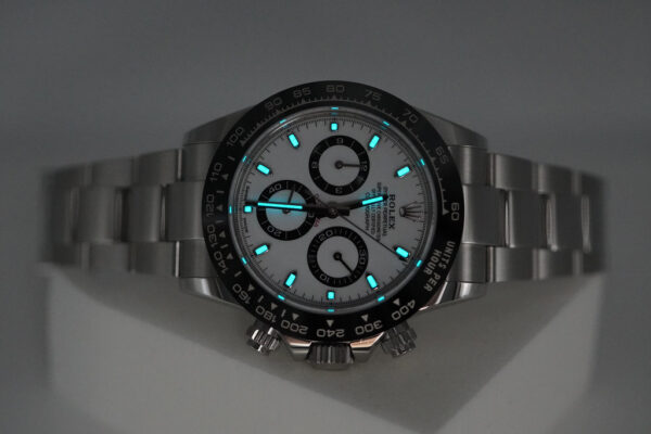 Rolex 116500LN COSMOGRAPH DAYTONA STEEL WHITE PANDA DIAL 2022 WARRANTY FULL SET - Image 11