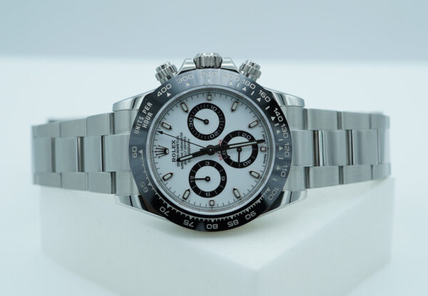 Rolex 116500LN COSMOGRAPH DAYTONA STEEL WHITE PANDA DIAL 2022 WARRANTY FULL SET - Image 10