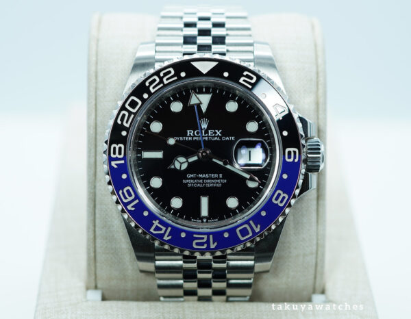 Rolex 126710BLNR GMT MASTER 2 BLACK BLUE BEZEL JUBILEE 2020 COMPLETE SET