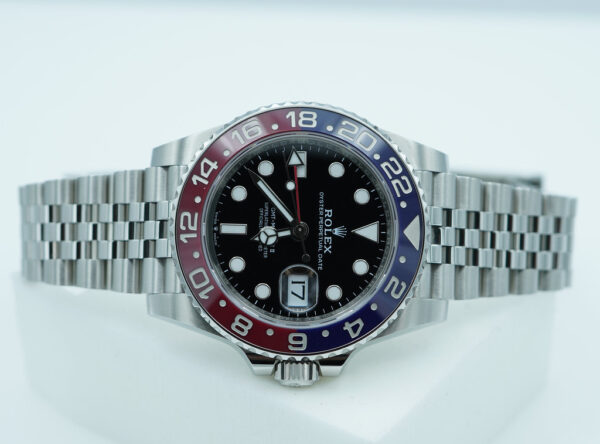 Rolex 126710BLRO PEPSI GMT MASTER II RED BLUE JUBILEE BAND 2023 COMPLETE SET - Image 9