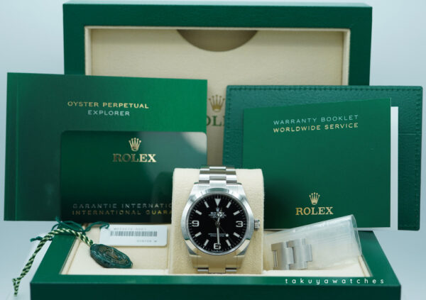 Rolex 224270 EXPLORER FULL LUME DIAL NEW MODEL 40MM 2023 WARRANTY FULL SET - Image 2