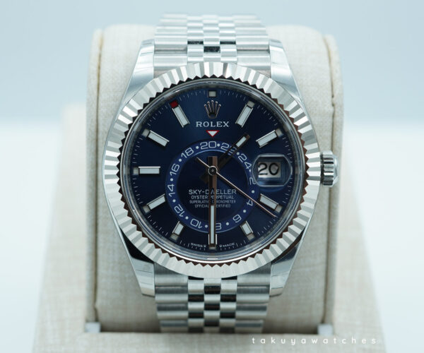 Rolex 336934 SKY-DWELLER BLUE DIAL JUBILEE BAND NEW MODEL 2024 FULL SET