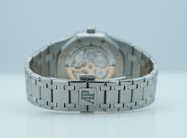 Audemars PIGUET ROYAL OAK JUMBO ULTRA THIN 15202ST BLUE DIAL SERVICED FULL SET - Image 7