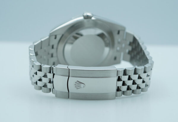 Rolex 126300 DATEJUST 41 SILVER DIAL JUBILEE BAND 2023 WARRANTY FULL SET - Image 7