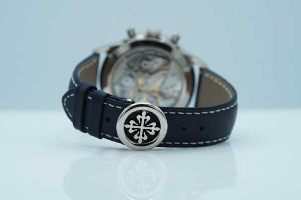 Patek PHILIPPE 5172G CHRONOGRAPH 18K WHITE GOLD BLUE DIAL 2023 COMPLETE SET - Image 7
