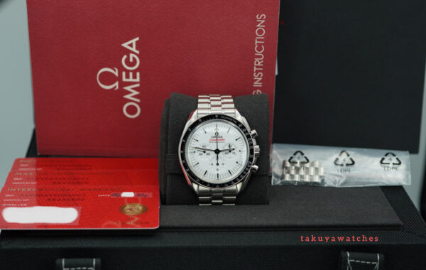 Omega SPEEDMASTER PROFESSIONAL MOONWATCH WHITE DIAL 2024 COMPLETE SET - Image 2