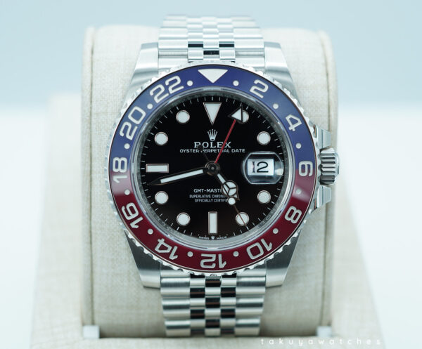 BRAND NEW Rolex 126710BLRO PEPSI GMT MASTER II RED BLUE JUBILEE BAND 2024 FULL SET
