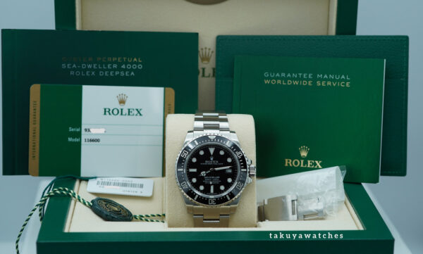 Rolex 116600 SD4K SEA-DWELLER 4000 CERAMIC BEZEL 40MM 2017 COMPLETE SET - Image 2
