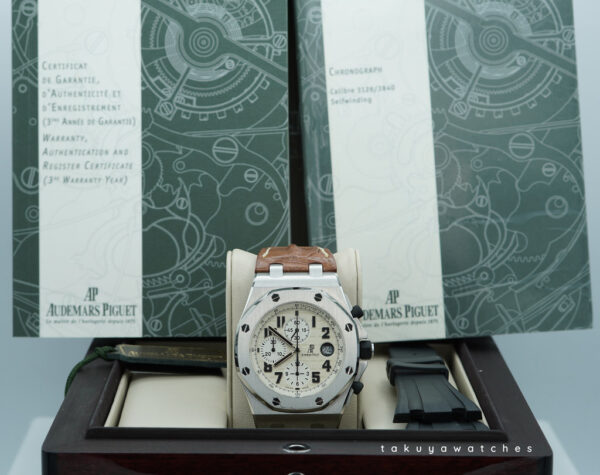 Audemars PIGUET ROYAL OAK OFFSHORE SAFARI 26170ST SERVICED COMPLETE SET - Image 2