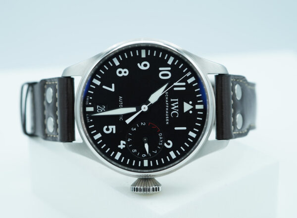 IWC BIG PILOT's WATCH STAINLESS STEEL BLACK DIAL IW501001 2022 COMPLETE SET - Image 9