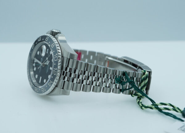 BRAND NEW Rolex 126710GRNR GMT MASTER 2 BLACK GREY BEZEL JUBILEE BAND 2024 FULL SET - Image 6