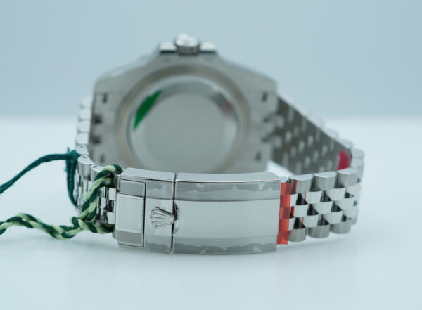 BRAND NEW Rolex 126710GRNR GMT MASTER 2 BLACK GREY BEZEL JUBILEE BAND 2024 FULL SET - Image 7