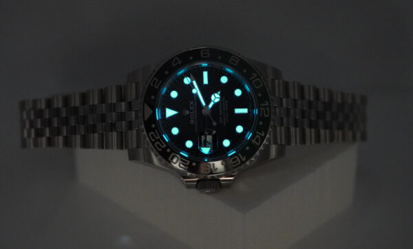 Rolex 126720VTNR GMT MASTER 2 LEFTY BLACK GREEN SPRITE JUBILEE BAND 2023 FULL SET - Image 11