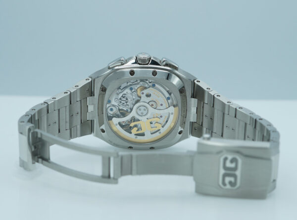 Glashutte ORIGINAL SEVENTIES CHRONOGRAPH PANORAMA DATE BLUE DIAL 2024 FULL SET - Image 8