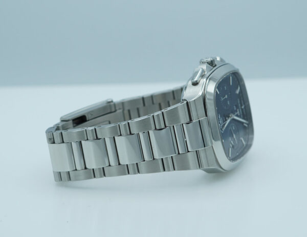 Glashutte ORIGINAL SEVENTIES CHRONOGRAPH PANORAMA DATE BLUE DIAL 2024 FULL SET - Image 6