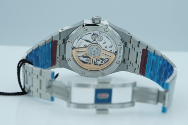 BRAND NEW Audemars PIGUET ROYAL OAK 15510ST STEEL BLUE NUIT DIAL 2024 COMPLETE SET - Image 8