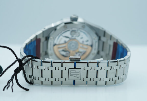 BRAND NEW Audemars PIGUET ROYAL OAK 15510ST STEEL BLUE NUIT DIAL 2024 COMPLETE SET - Image 7