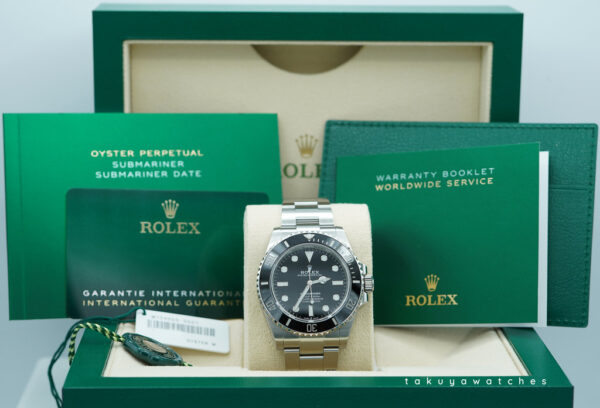 Rolex 124060 SUBMARINER NO DATE 41 NEW MODEL 2024 WARRANTY COMPLETE SET - Image 2