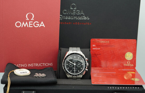 Omega SPEEDMASTER PROFESSIONAL MOONWATCH 3861 SAPPHIRE 2024 COMPLETE SET - Image 2