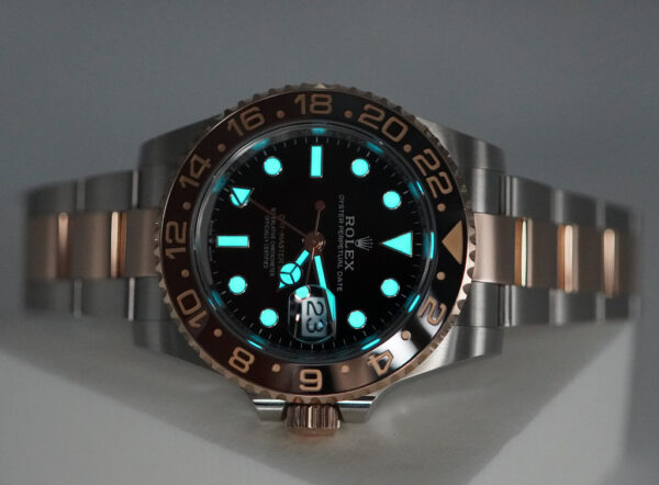 Rolex 126711CHNR GMT MASTER 2 18K ROSE GOLD STEEL ROOTBEER 2019 COMPLETE SET - Image 11
