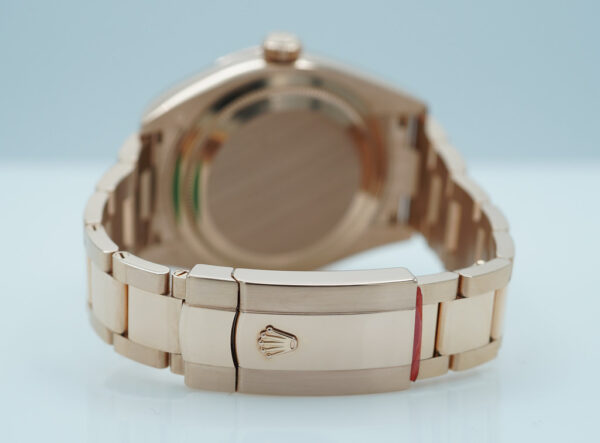 Rolex 326935 SKY-DWELLER 18K ROSE GOLD DARK RHODIUM DIAL 2019 FULL SET - Image 7