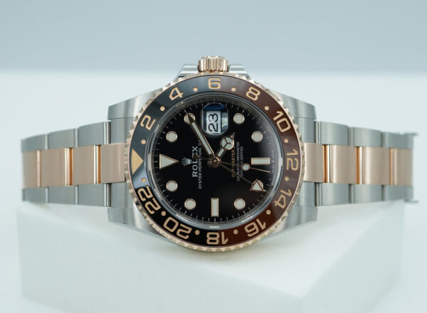 Rolex 126711CHNR GMT MASTER 2 18K ROSE GOLD STEEL ROOTBEER 2019 COMPLETE SET - Image 10