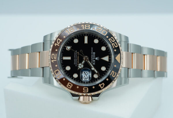 Rolex 126711CHNR GMT MASTER 2 18K ROSE GOLD STEEL ROOTBEER 2019 COMPLETE SET - Image 9