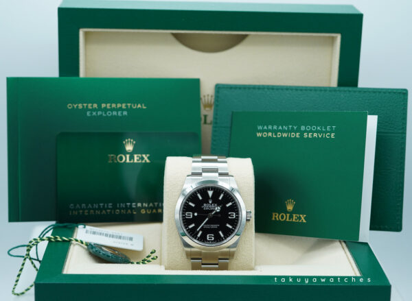 Rolex 224270 EXPLORER FULL LUME DIAL NEW MODEL 40MM 2024 WARRANTY FULL SET - Image 2