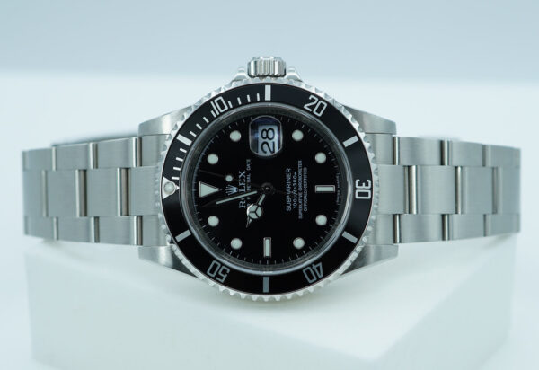 Rolex 16610 SUBMARINER DIAL STAINLESS STEEL RANDOM SERIAL 2010 BOXES PAPERS - Image 10