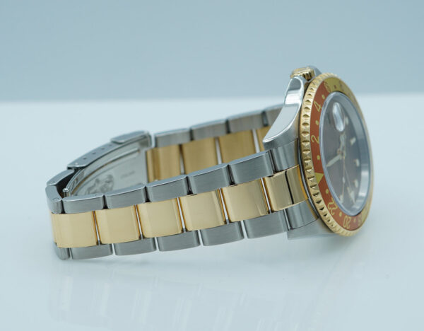 Rolex 16713 GMT MASTER 2 TWO TONE ROOTBEER BROWN DIAL 2005 RSC SERVICED - Image 5
