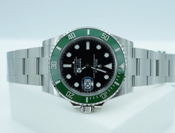 BRAND NEW Rolex 126610LV SUBMARINER 41 GREEN MK2 BEZEL BLACK DIAL 2024 FULL SET - Image 9