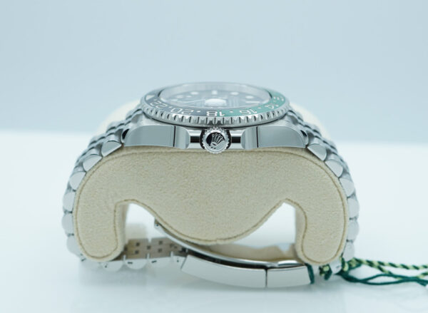 BRAND NEW Rolex 126720VTNR GMT MASTER 2 LEFTY BLACK GREEN SPRITE JUBILEE 2024 FULL SET - Image 3
