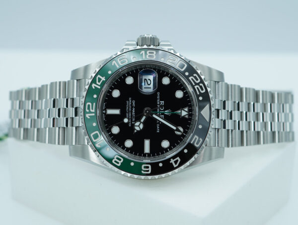 BRAND NEW Rolex 126720VTNR GMT MASTER 2 LEFTY BLACK GREEN SPRITE JUBILEE 2024 FULL SET - Image 10