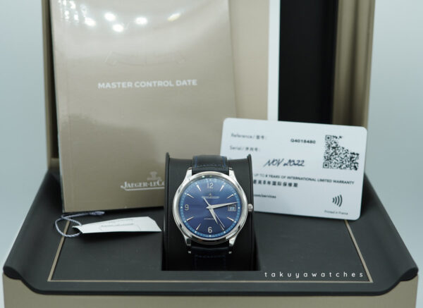 Jaeger-LeCoultre MASTER CONTROL DATE BLUE DIAL Q4018480 LIMITED 800 FULL SET - Image 2